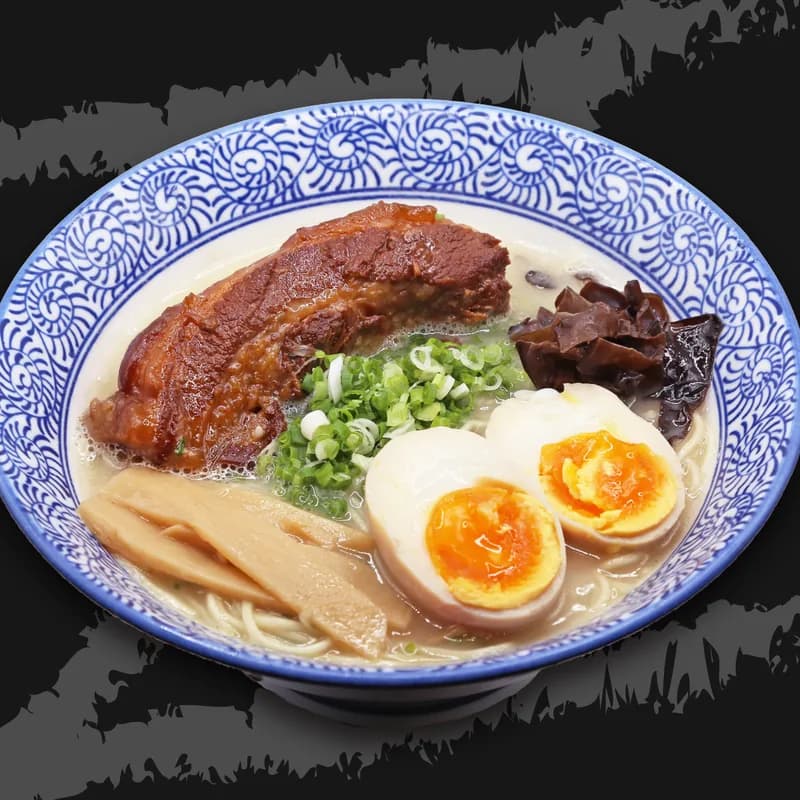 豚トロ角煮豚骨ラーメン